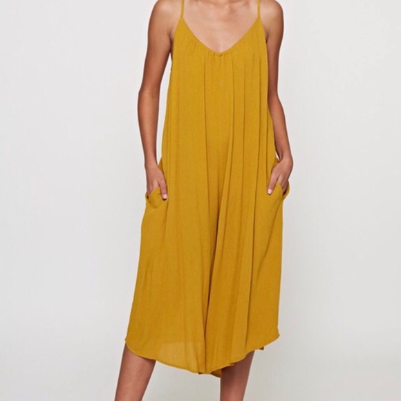 mustard romper womens
